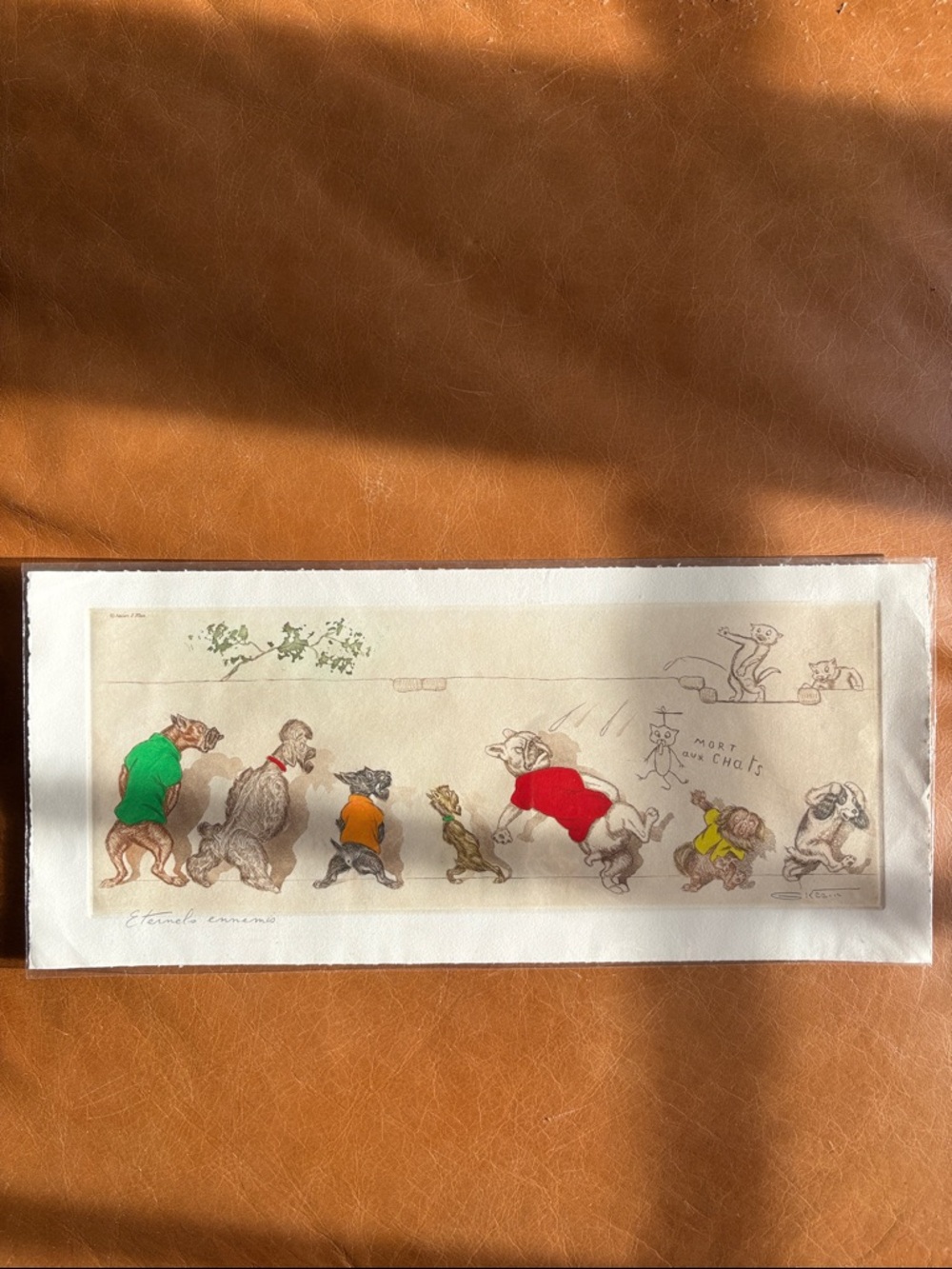 Boris O'Klein Art Print - “Dirty dogs of Paris”